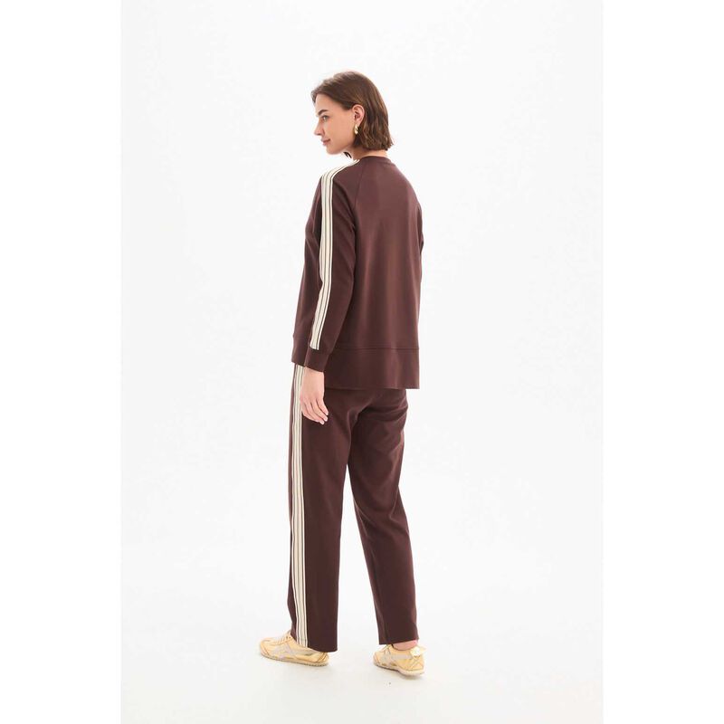 TIRELLI Stripe Sleeve Sweat image number 5